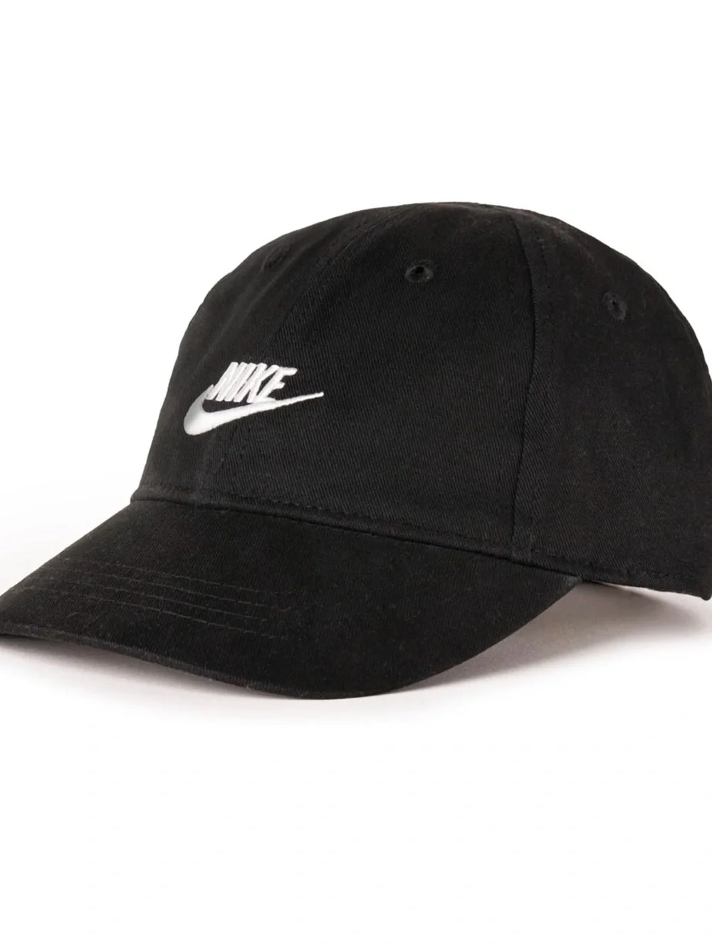 Nike Unisex-Child Club Unstructured Futura Wash Cap Black Toddler Size(1-3 Year)
